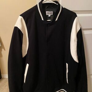 Crisp Men's Black and White Jacket
